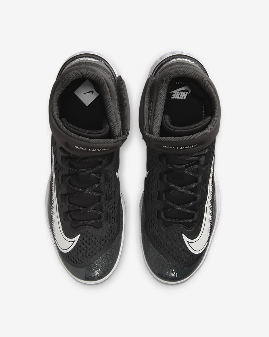 Nike Alpha Huarache Elite 4 Mid Men s Baseball Cleats. Nike